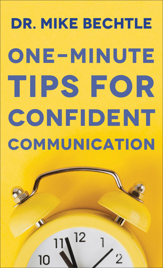 One-Minute Tips for Confident Communication - 4455