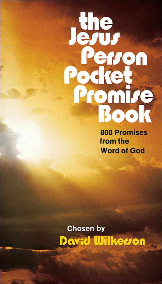 The Jesus Person Pocket Promise Book: 800 Promises from the Word of God - 4538