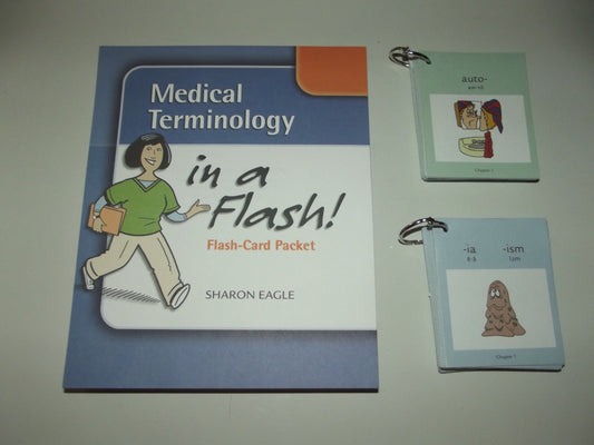 Medical Terminology in a Flash: Stand Alone Flash Cards - 1095