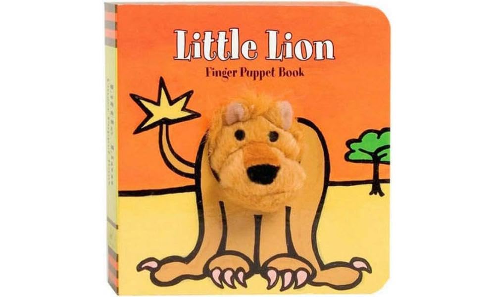 Little Lion: Finger Puppet Book (Little Finger Puppet Board Books)
