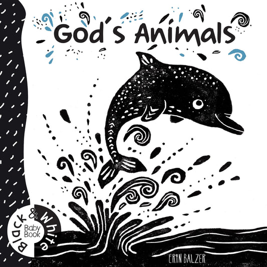 God's Animals (Black & White Baby Book) - 7730