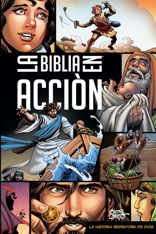 La Biblia en acción (The Action Bible) (Spanish) (Action Bible Series) (Spanish Edition)