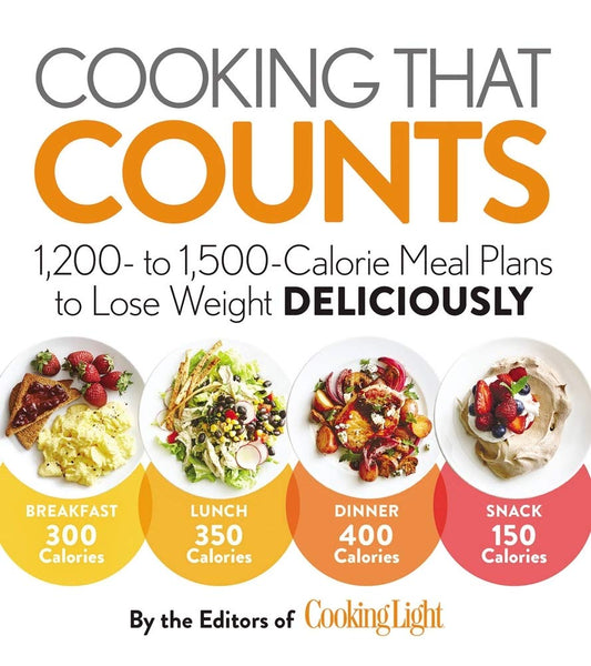Cooking that Counts: 1,200- to 1,500-Calorie Meal Plans to Lose Weight Deliciously - 8330