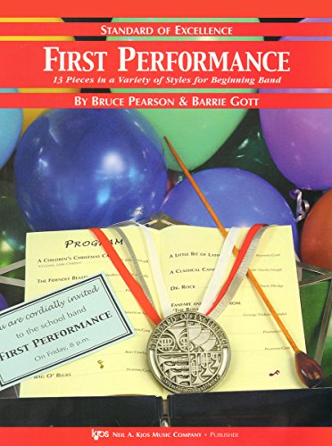 W26CL - First Performance - Standard of Excellence - 1st/2nd Clarinet - 9399