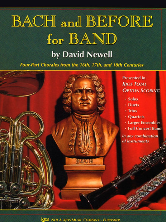 W34TP - Bach and Before for Band - Trumpet (Four-Part Chorales from the 16th, 17th and 18th Centuries) - 2410