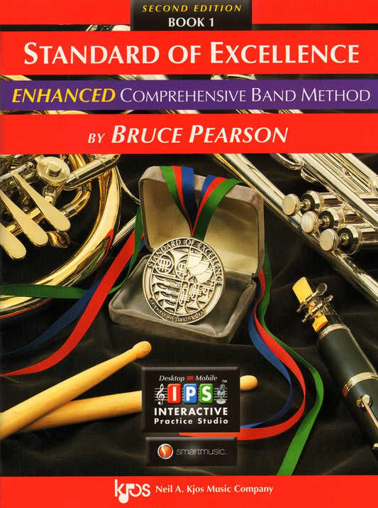 PW21CL - Standard of Excellence Enhanced Book 1 - Clarinet (Comprehensive Band Method) - 1163