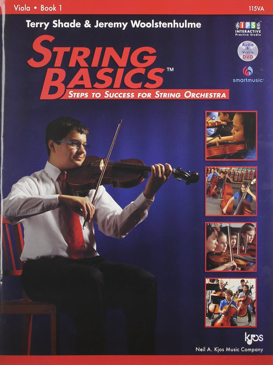 115VA - String Basics: Steps to Success for String Orchestra Viola Book 1 - 823