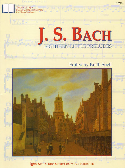 GP383 - Eighteen Little Preludes - J.S. Bach - 4028