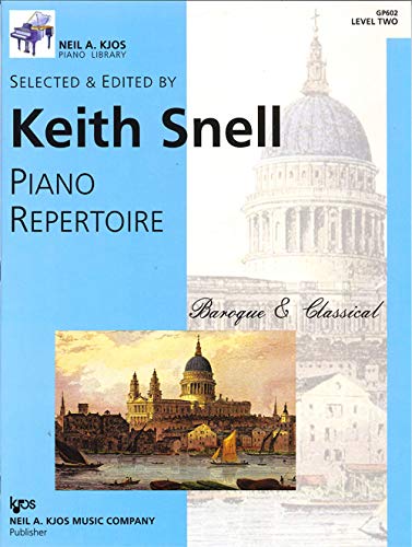 GP602 - Baroque and Classical - Piano Repertoire - Level 2 - 3627