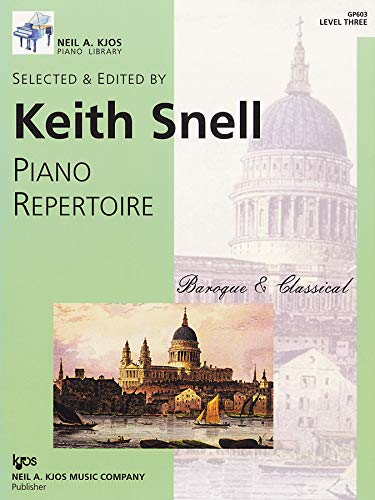 GP603 - Baroque and Classical - Piano Repertoire - Level 3 - 1335