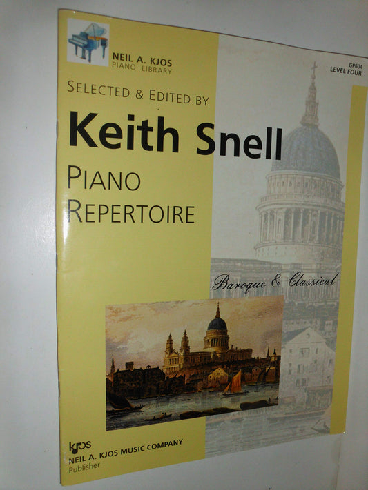 GP604 - Piano Repertoire - Baroque & Classical - Level 4 - 2147