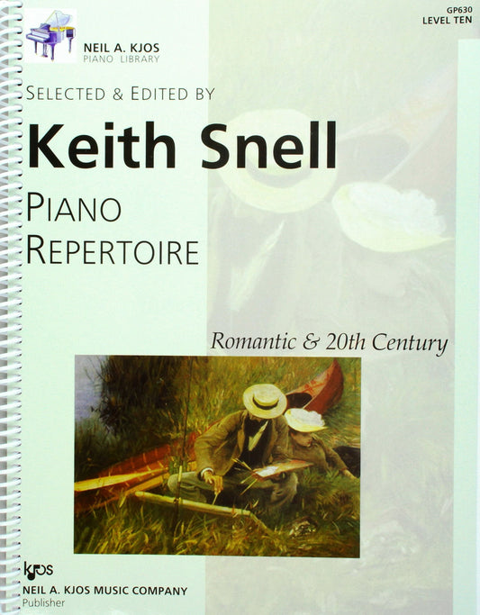 GP630 - Piano Repertoire - Romantic and 20th Century - Level 10