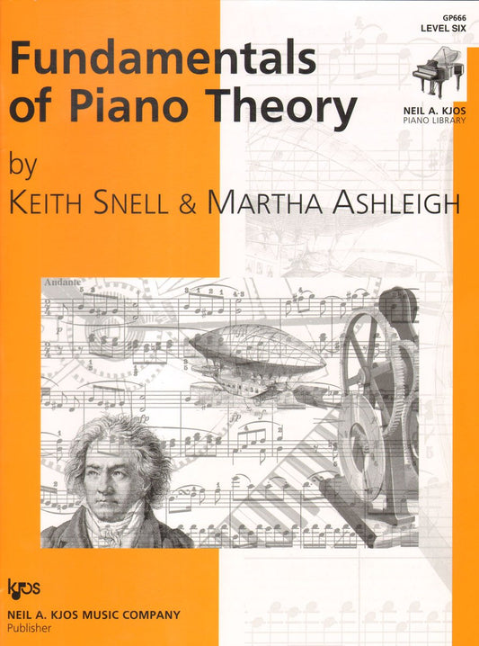 GP666 - Fundamentals of Piano Theory - Level 6 - 4172