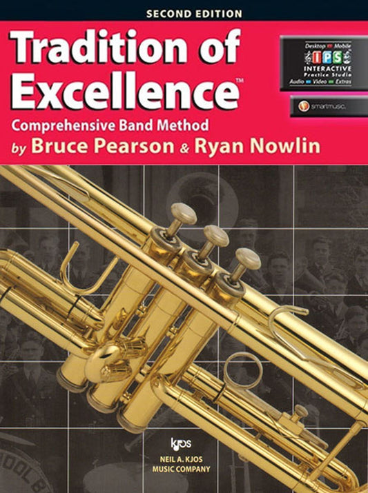 W61TP - Tradition of Excellence Book 1 - Trumpet/Cornet - 4156