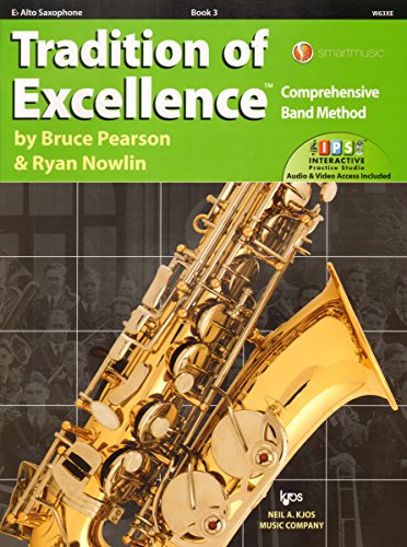 W63XE - Tradition of Excellence Book 3 - Alto Saxophone - 9496