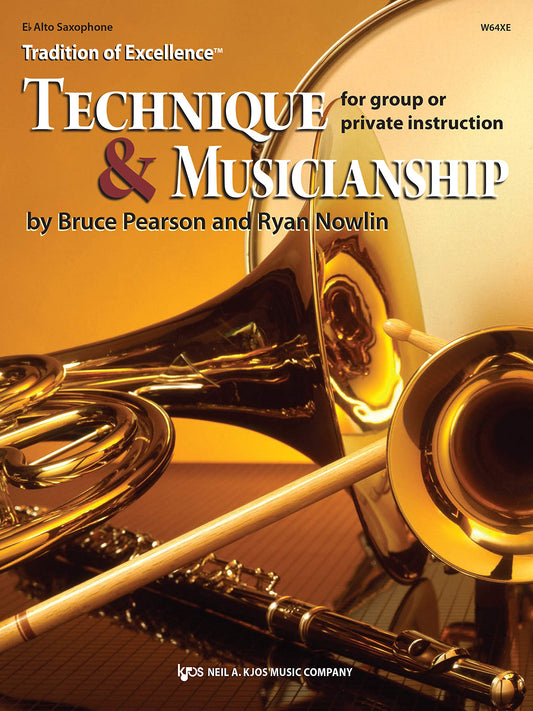 W64XE - Tradition of Excellence Technique & Musicianship - Eb Alto Saxophone