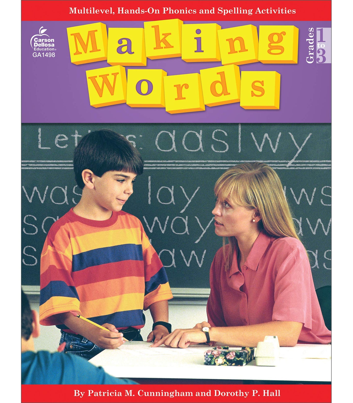 Carson Dellosa Making Words Spelling Workbook, Phonics Book for Grades 1-3, Blends, Digraphs, Compound Words, and More ELA, Language Arts Classroom or Homeschool Curriculum