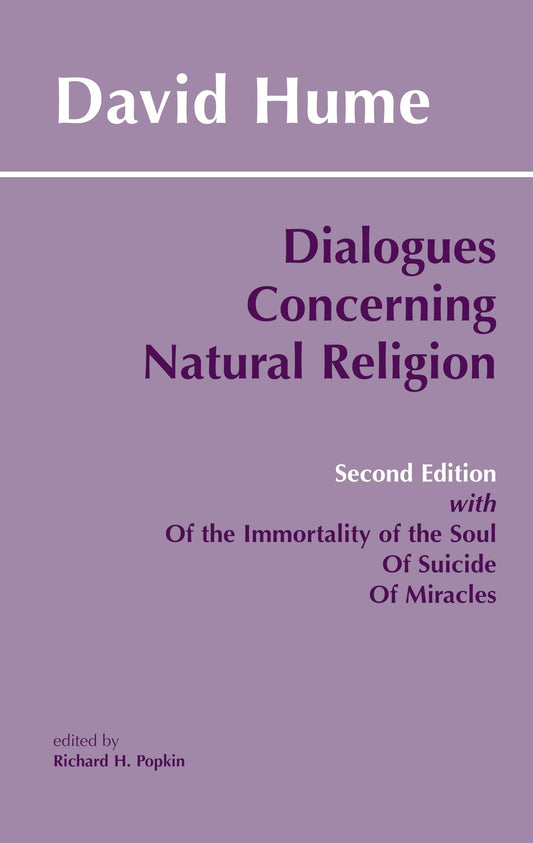 Dialogues Concerning Natural Religion (Hackett Classics) - 7451
