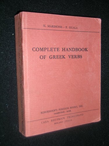 Complete Handbook of Greek Verbs