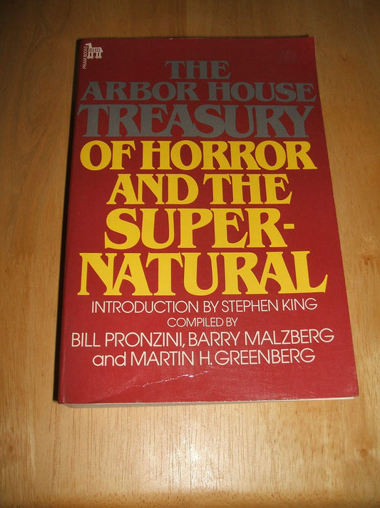 Arbor House Treasury of Horror and the Supernatural