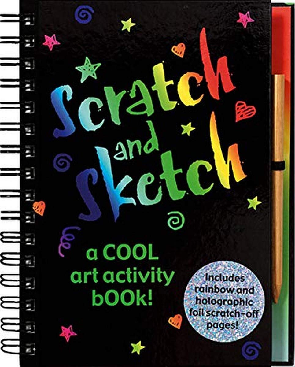 Scratch and Sketch: A Cool Art Activity Book! (Scratch & Sketch)