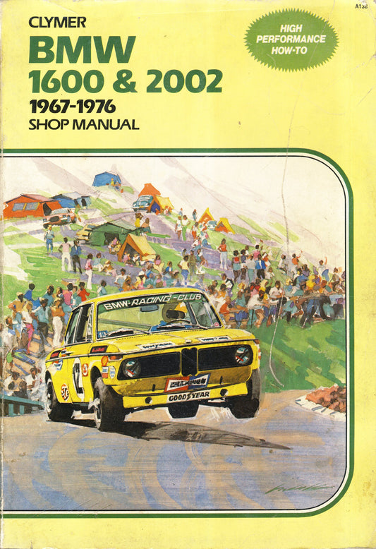 BMW service-repair handbook, 1600 and 2002 series, 1967-1976