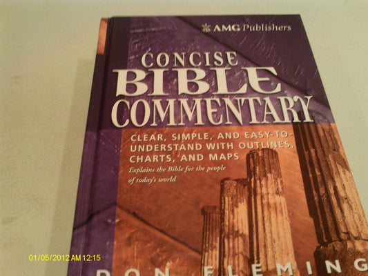 AMG Concise Bible Commentary (AMG Concise Series) - 6920