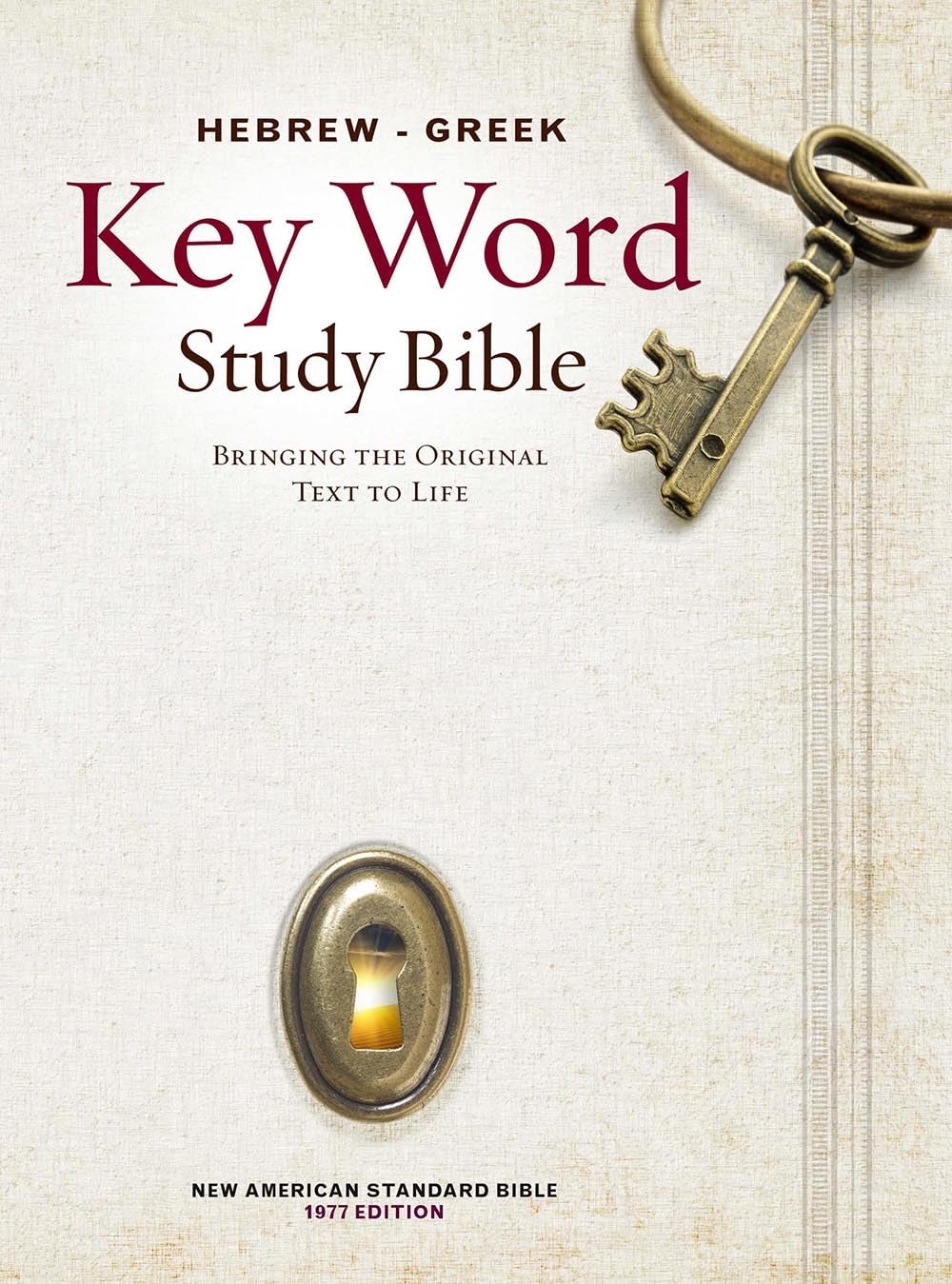 The Hebrew-Greek Key Word Study Bible: NASB-77 Edition, Hardbound (Key Word Study Bibles) - 407