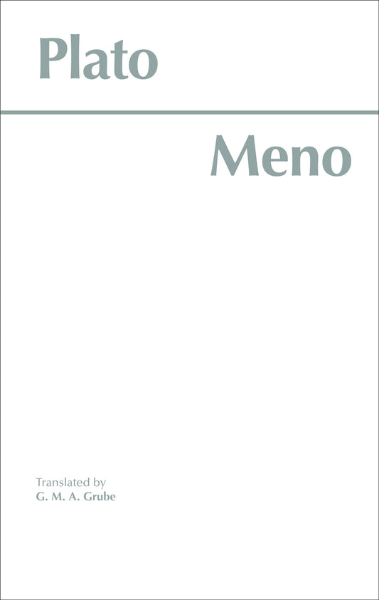 Meno (Hackett Classics) - 5362
