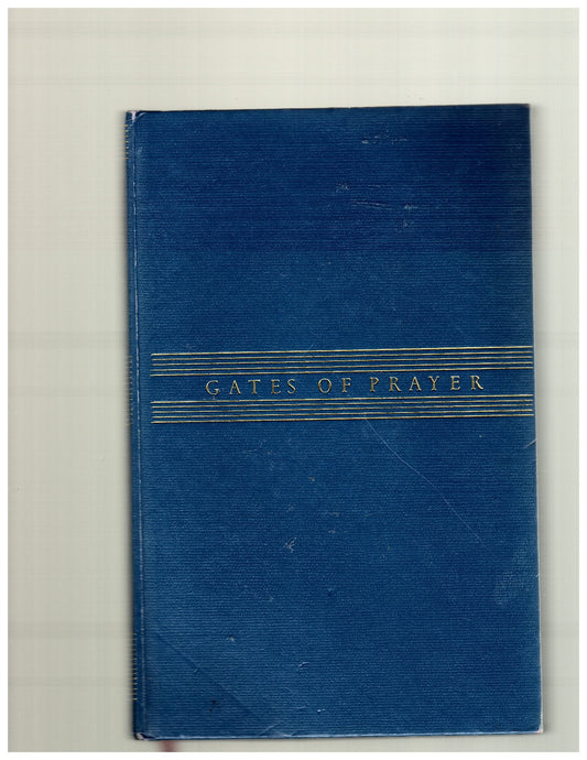 Gates of Prayer: The New Union Prayer Book (Weekends, Sabbaths, and Festivals)
