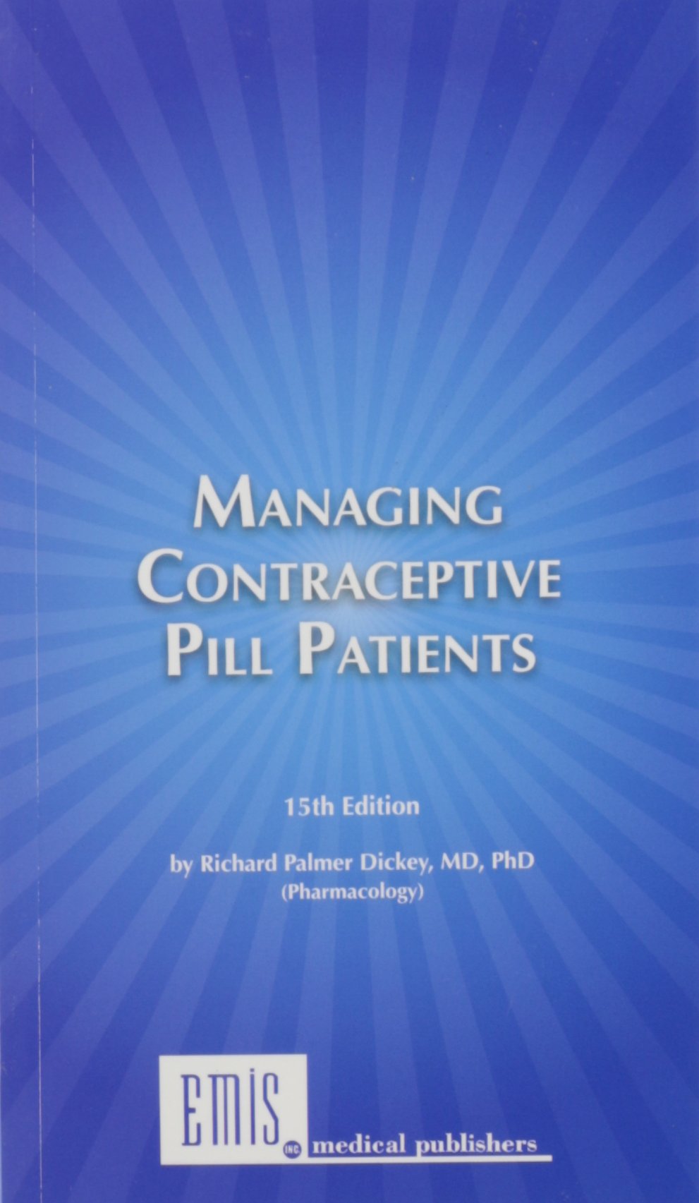 Managing Contraceptive Pill/ Drug Patients - 8598