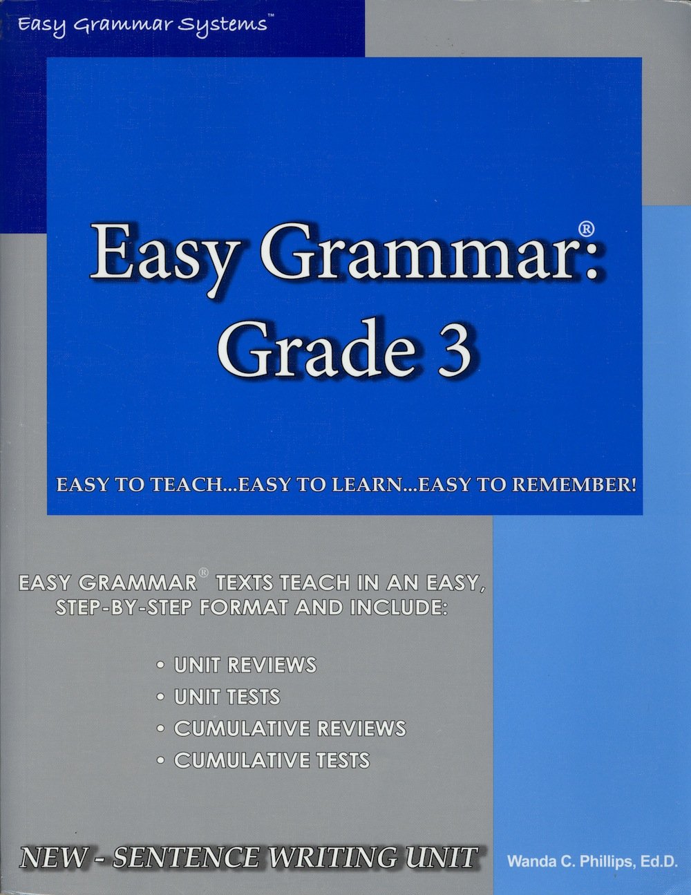 Easy Grammar 3 - Teacher Edition - 6703