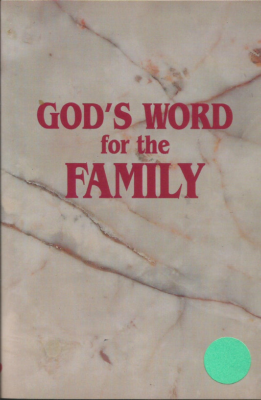 Gods Word for the Family: