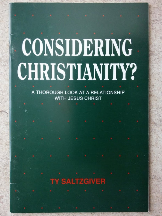 Considering Christianity - 6411