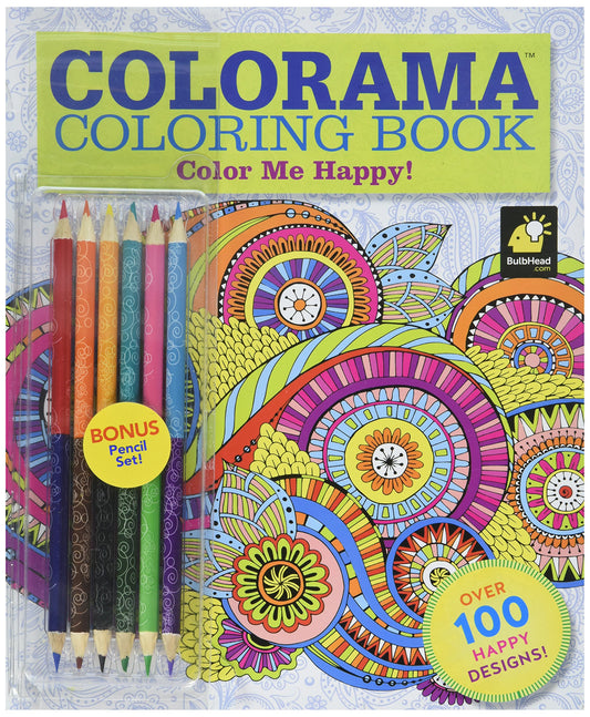 Colorama Coloring Book Color Me Happy
