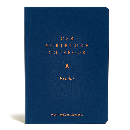 CSB Scripture Notebook, Exodus, Black Letter, Single-Column, Notetaking, Journaling Space, Sermon Series, Personal Study, Concise Format, Easy-to-Read Bible Serif Type
