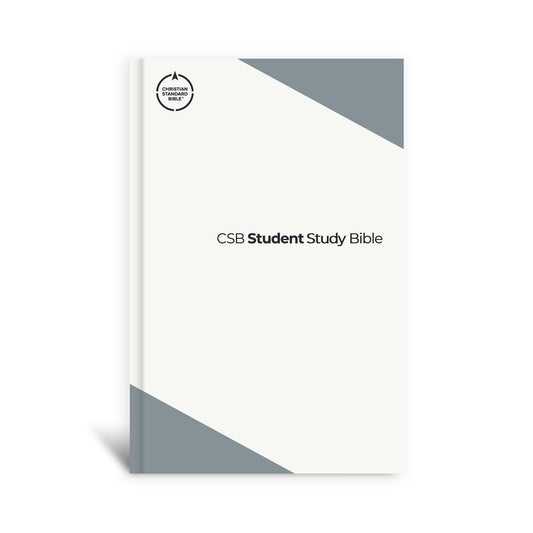 CSB Student Study Bible, Slate Hardcover, Red Letter, Presentation Page, Study Notes and Commentary, Articles, Character Profiles, Charts, Full-Color Maps, Easy-to-Read Bible Serif Type - 2751