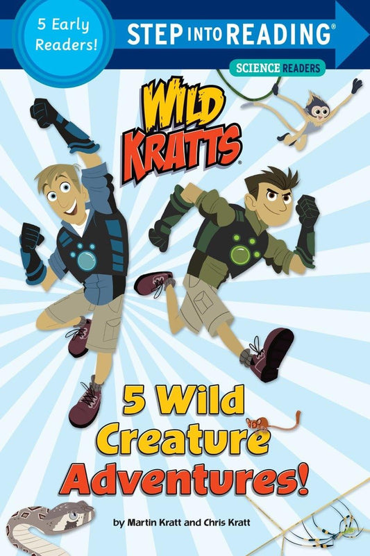 5 Wild Creature Adventures! (Wild Kratts) (Step into Reading) - 5776
