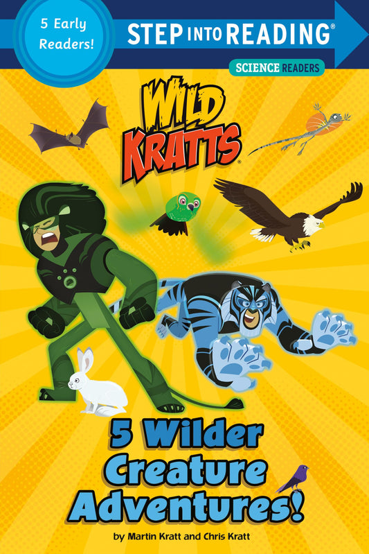 5 Wilder Creature Adventures (Wild Kratts) (Step into Reading) - 7765