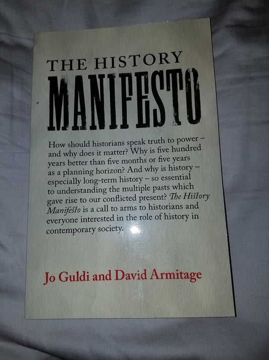 The History Manifesto