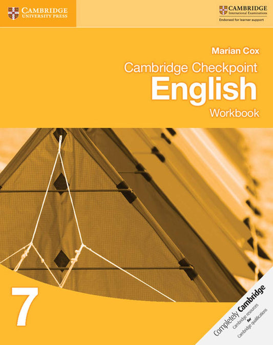 Cambridge Checkpoint English Workbook 7 (Cambridge International Examinations) - 9574