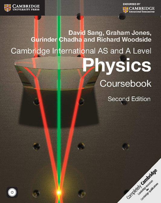 Cambridge International AS and A Level Physics Coursebook with CD-ROM (Cambridge International Examinations) - 6088