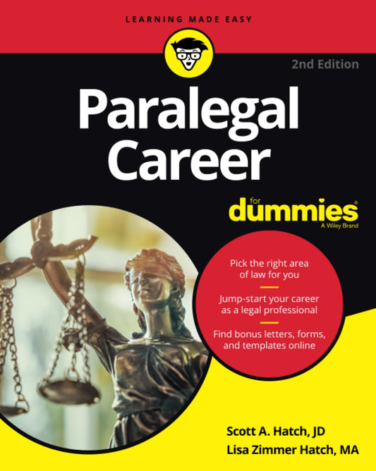 Paralegal Career For Dummies (For Dummies (Career/Education)) - 631