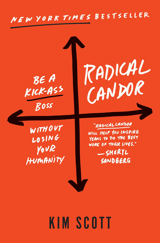 Radical Candor: Be a Kick-Ass Boss Without Losing Your Humanity - 4391
