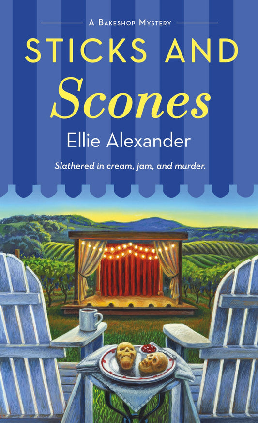 Sticks and Scones: A Bakeshop Mystery (A Bakeshop Mystery, 19) - 7209