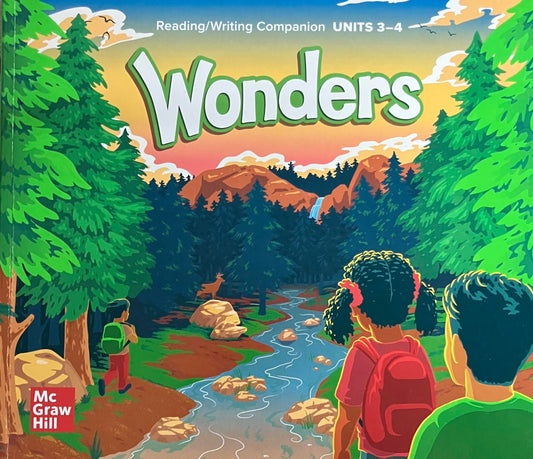 Wonders Grade 4 National Reading Writing Companion Units 3-4 (ELEMENTARY CORE READING)