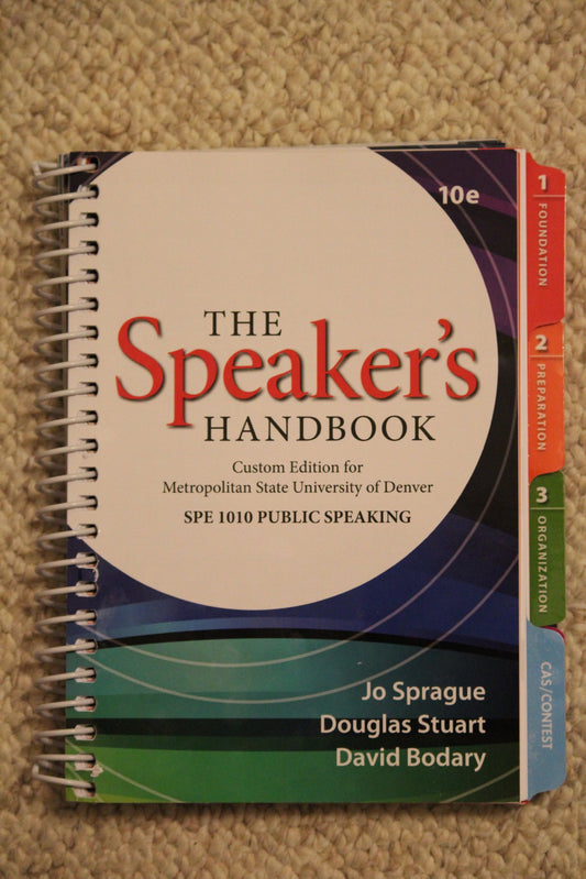 The Speaker's Handbook