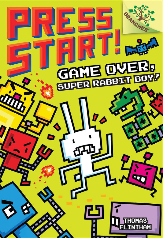 Game Over, Super Rabbit Boy!: A Branches Book (Press Start! #1) (1)