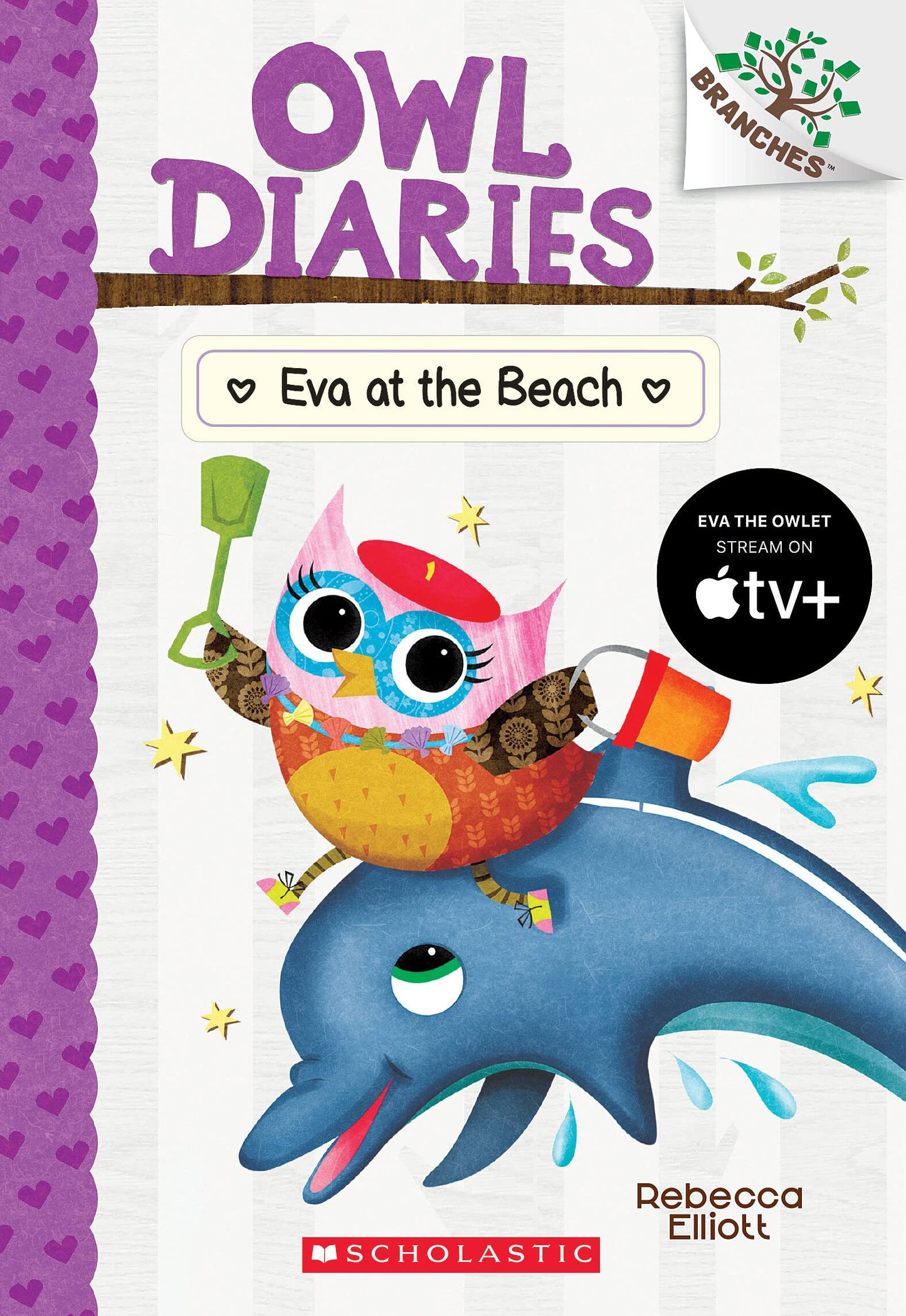 Eva at the Beach: A Branches Book (Owl Diaries #14) (14) - 9226