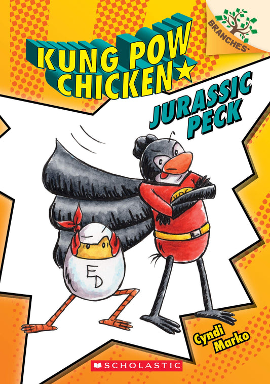 Jurassic Peck: A Branches Book (Kung Pow Chicken #5) (5) - 2528